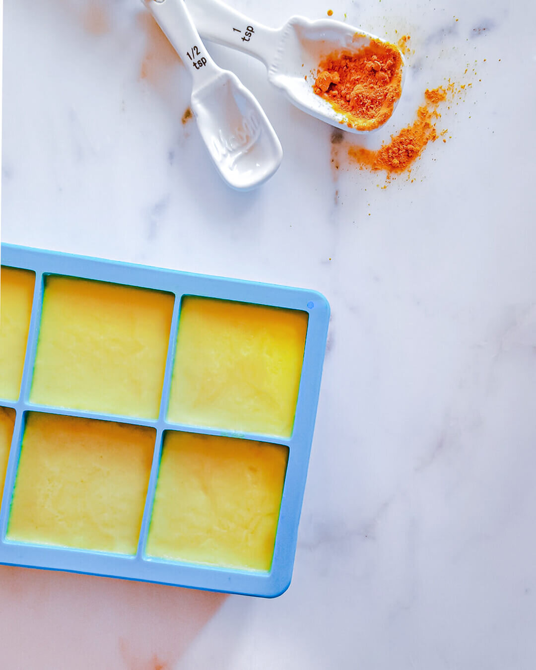 Vibrant Turmeric Latte Cubes